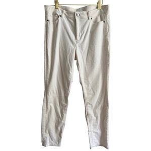 J. Jill White Cotton Pants